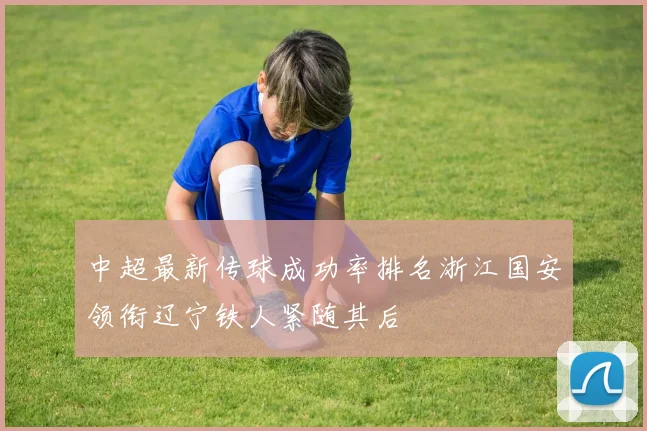 中超最新传球成功率排名浙江国安领衔辽宁铁人紧随其后